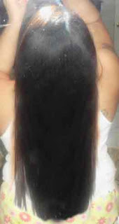 Tailbone Length Hair Photoshopped