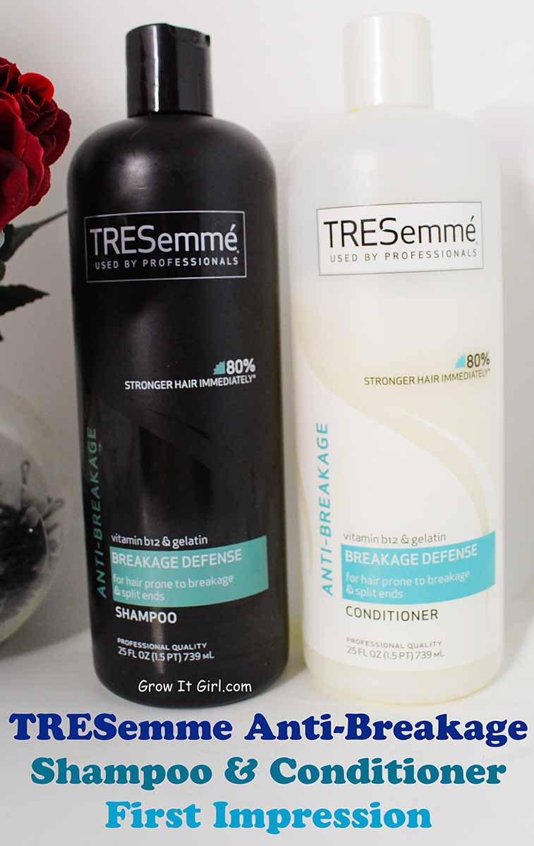 Tresemme Anti-Breakage Shampoo and Conditioner | First Impression - Just  Tiki