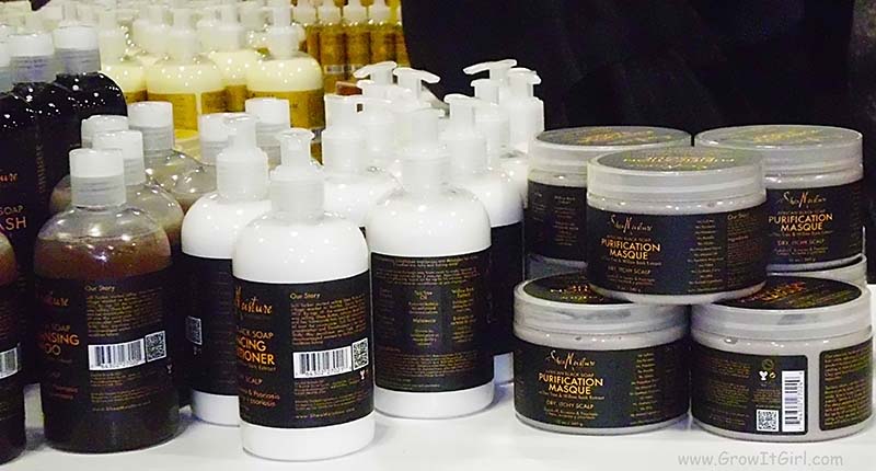 Shea Moisture Purification Line Taliha Waajd Hair Show