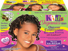 Kids Organics Relaxer to use for texlaxing hair