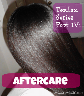 How to care for your hair after you Texlax 