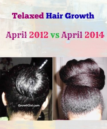 Telaxed Hair Growth