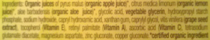 Green Apple Peel Sensitive Ingredients