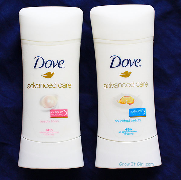 Dove Advance Care Deodorant Summer Sleeveless Challenge Scents In Beauty Finished and Nourished Beauty