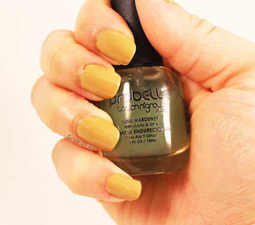 Probelle Touch N’ Grow Nail Hardener | Garlic and Lime Review