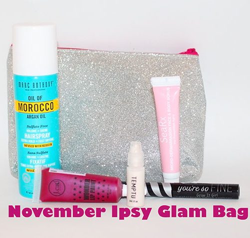 November Ipsy Glam Bag