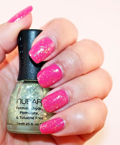 Nubar Kristal Polish and Julep Raegan Manicure