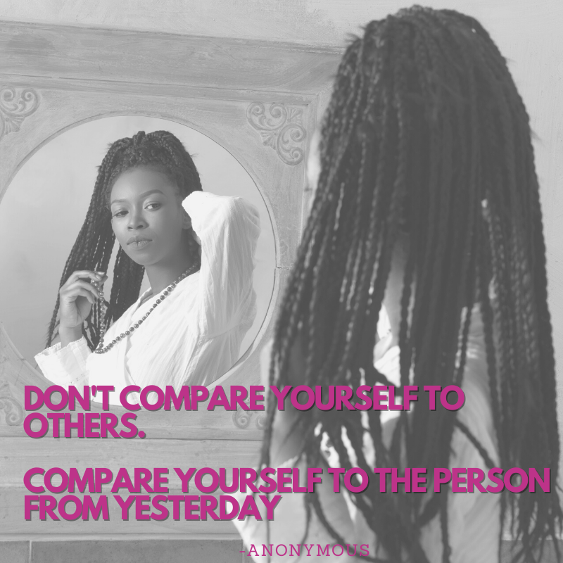 DON'T COMPARE YOURSELF