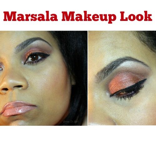 Marsala Makeup Look FE