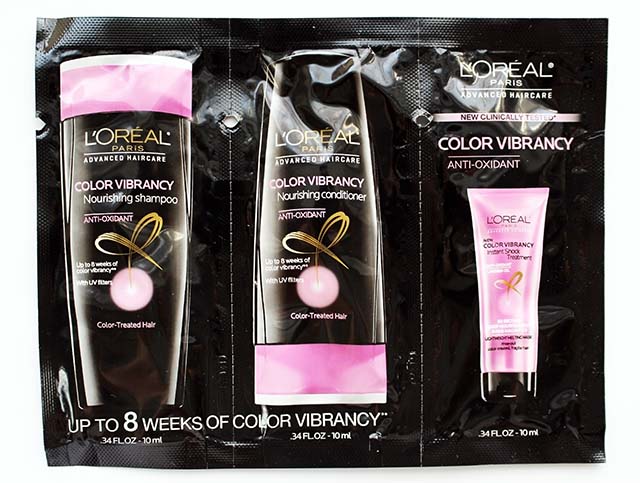 L'oreal Color Vibrancy Shampoo and Conditioner