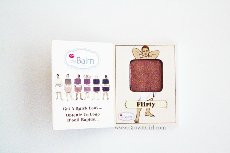 theBalm Cosmetics Flirty Eyeshadow in the May 2015 Ipsy subscription bag