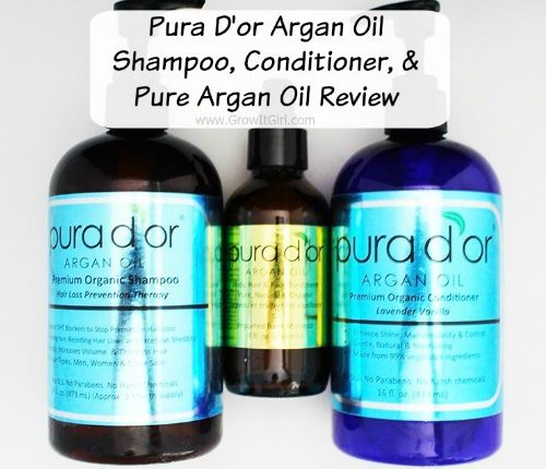 Pura D’or Argan Oil Shampoo, Conditioner, and Pure Argan Oil Review