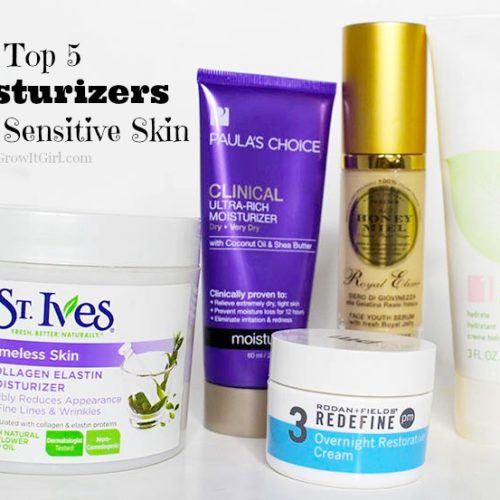 Top 5 Moisturizers for Dry Sensitive Skin