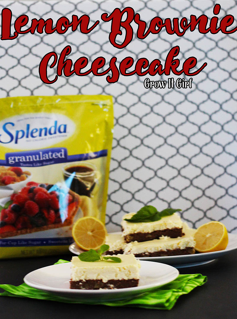 A Lemon Brownie Cheesecake Recipe. 