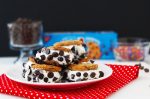 Easy No Bake Chocolate Chip Ice Cream Sandwich