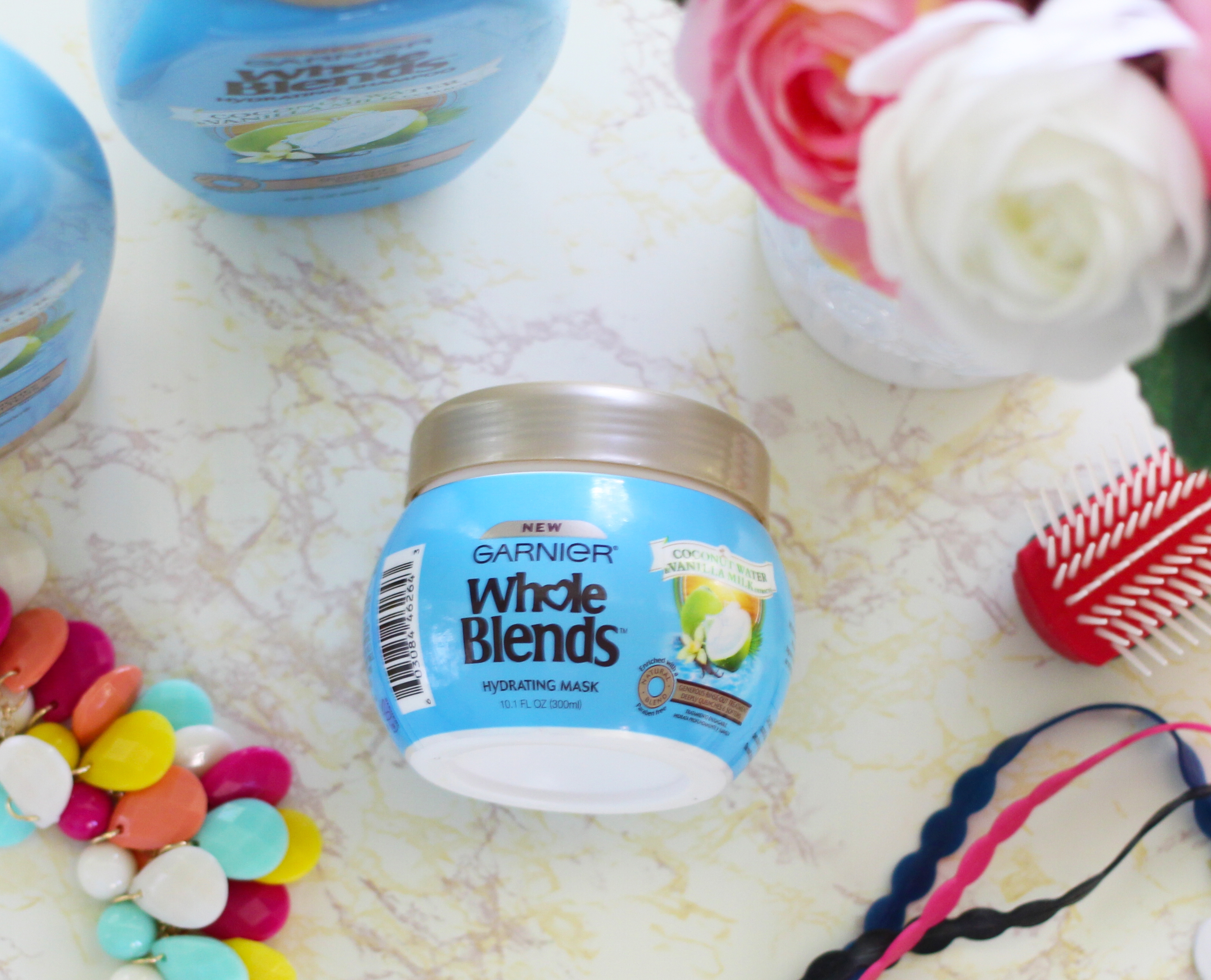 5 Tips For Perfect Summer Hair with Garnier Whole Blends Hydrating Mask