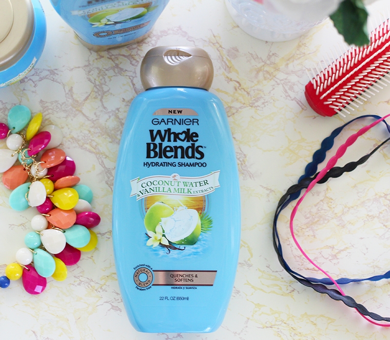 5 Tips For Perfect Summer Hair with Garnier Whole Blends Hydrating Shampoo
