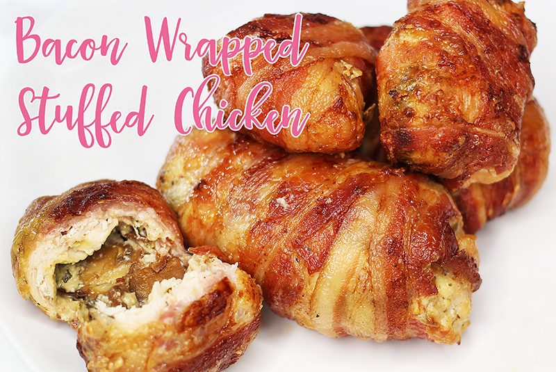 Bacon Wrapped Stuffed Chicken Recipe