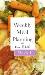 Just Tiki Meal Plan (Week 1)