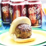 Sweet and Sour Meatball slider