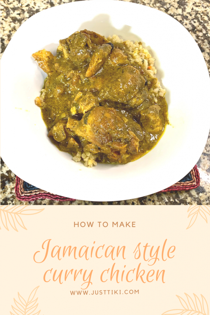 Jamaican style curry chicken (1)