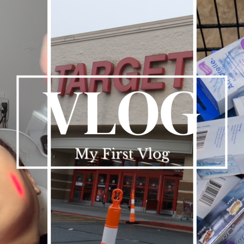My First Vlog – Laser Facial, Target, and Dollar Tree