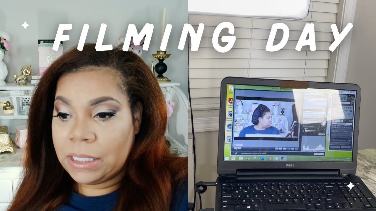Attempting More Beauty Vlogs | Check Them Out bts of filming day